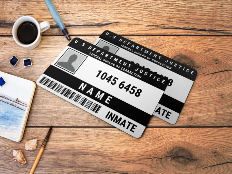 U.S Department Justice  Id Card, Personalized Photo Id Card Template U.S Department Justice  Safety, Custom Diy On Canva, Printable At Home, Realistic For Fun And Travel