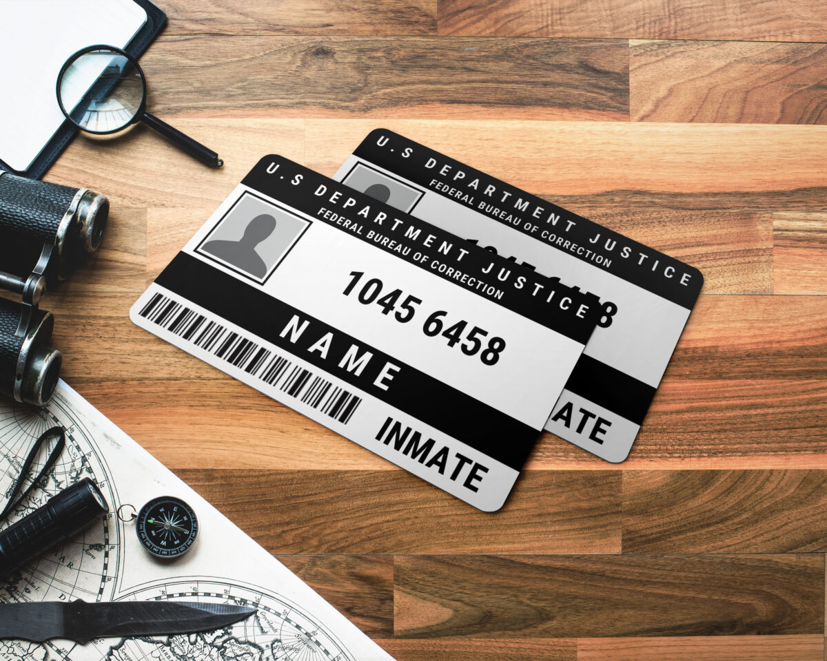 U.S Department Justice  Id Card, Personalized Photo Id Card Template U.S Department Justice  Safety, Custom Diy On Canva, Printable At Home, Realistic For Fun And Travel - Image 3