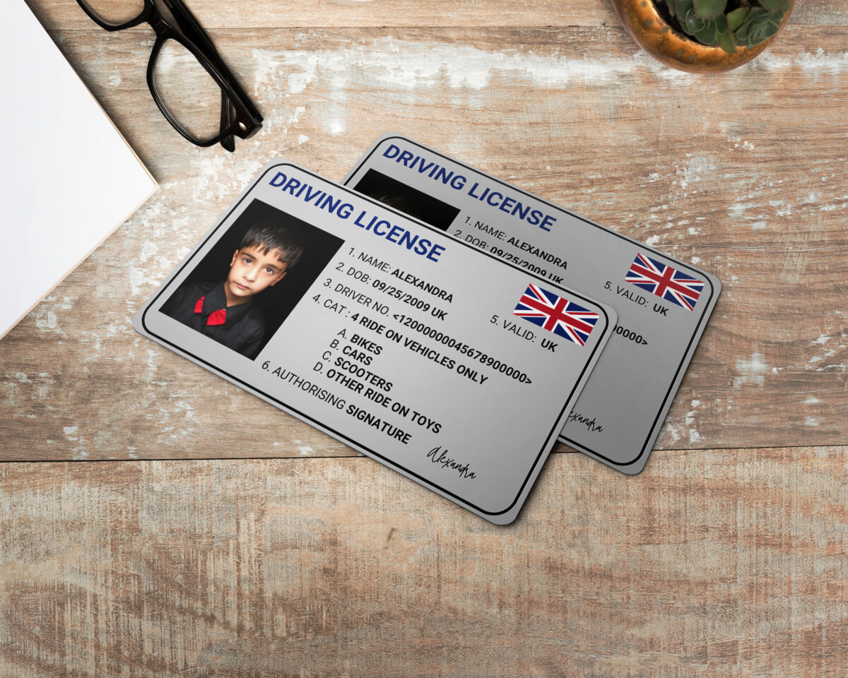 UK Driving license  ID Card, Personalized Photo Id Card TEMPLATE ,UK Driving license  ID Card Safety, Custom Diy on Canva, Printable at Home, Realistic for Fun and Travel
