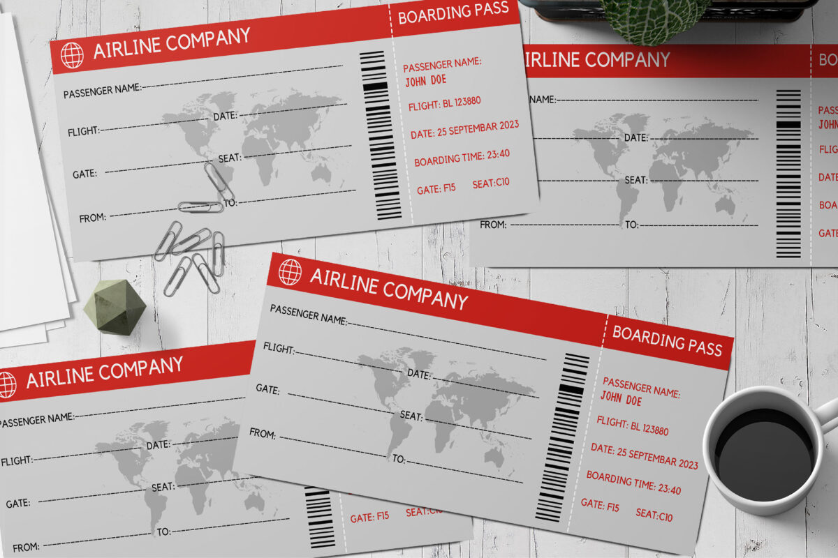 Editable Airline Surprise Ticket Template – Canva + PDF/JPEG – Concert, Travel, Party, Reunion, Birthday, Christmas, Vacation – Instant Download & Fully Customizable – Memorable Digital Ticket Surprise Gift for Him / Her