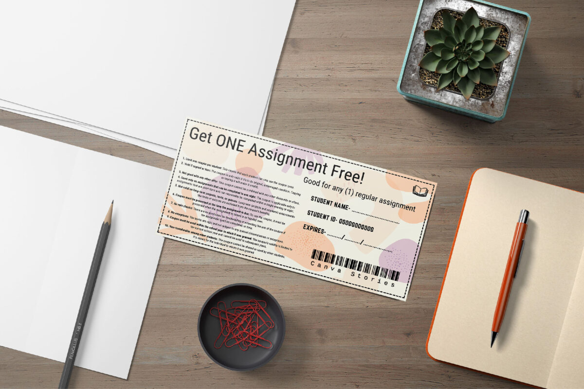 Editable Get ONE Assignment Free! Surprise Ticket Template – Canva + PDF/JPEG – Concert, Travel, Party, Reunion, Birthday, Christmas, Vacation – Instant Download & Fully Customizable – Memorable Digital Ticket Surprise Gift for Him / Her - Image 2